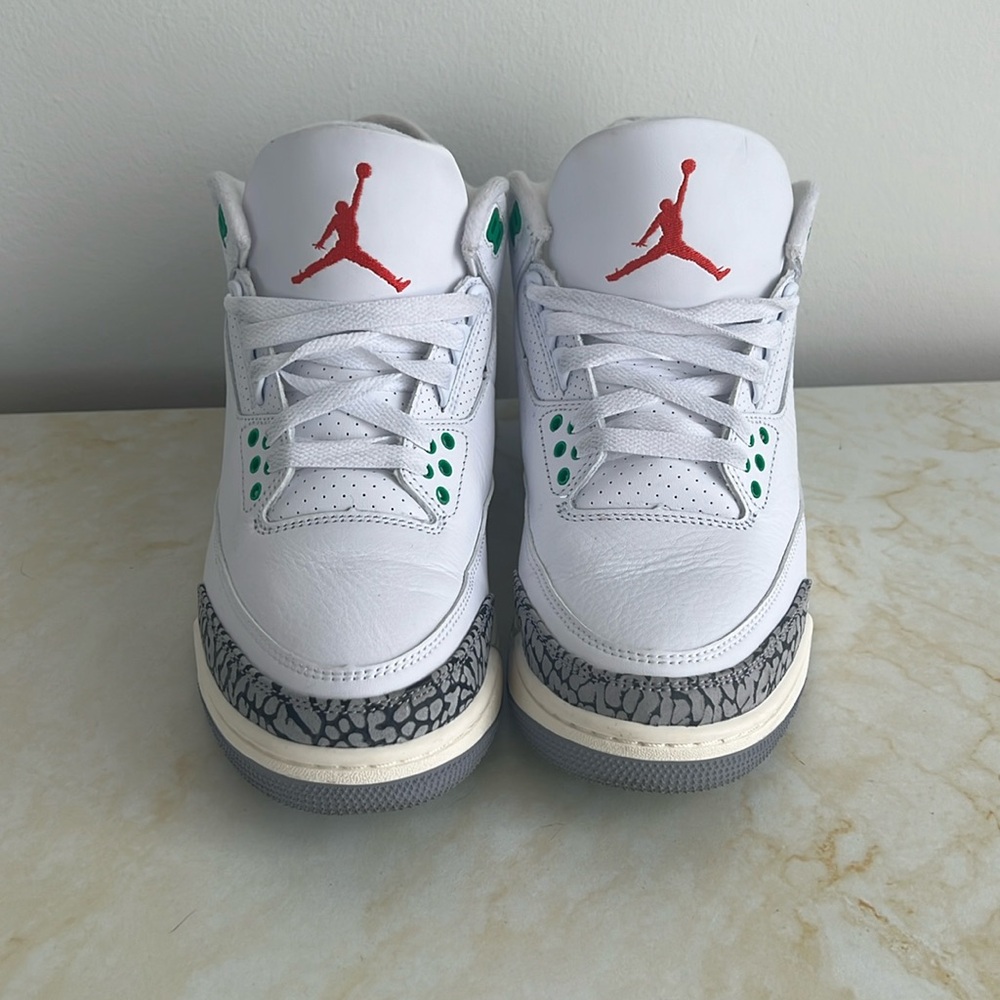 Air Jordan 3 lucky green sneakers